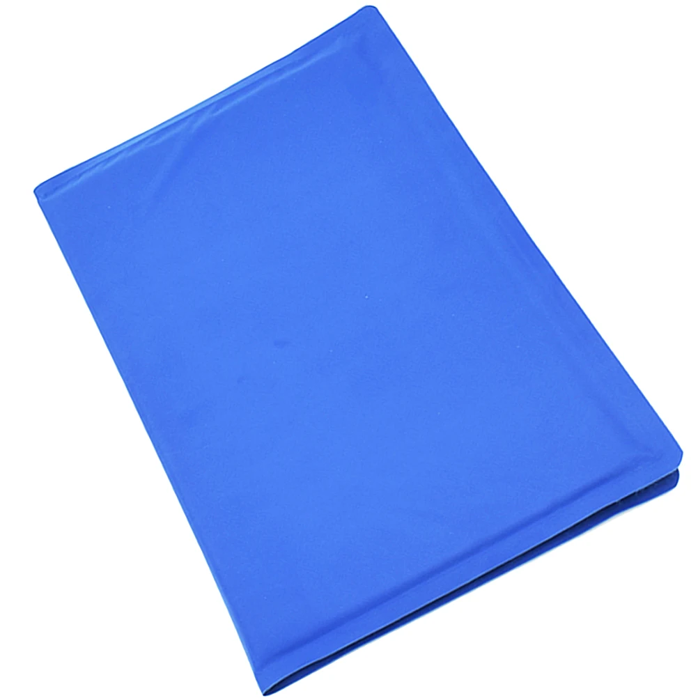 

Pet Summer Cool Mat Cooling Mats for Dog Puppy Ice Pad Blue Cloth Gel Breathable Lightweight Durable Waterproof Easy