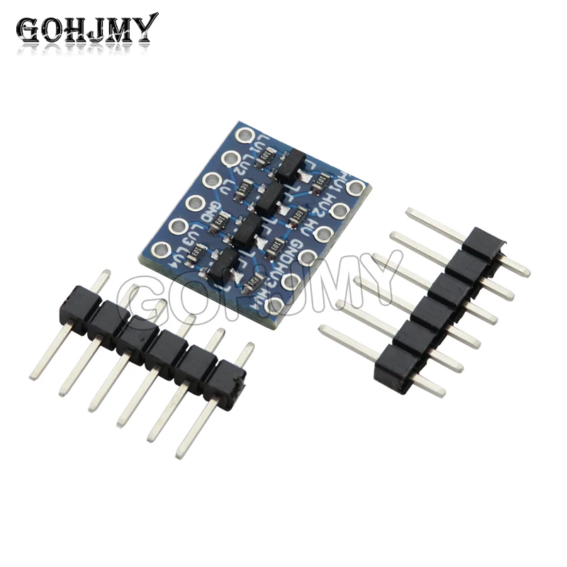 5PCS 4 Channel IIC I2C Logic Level Converter Bi-Directional Module 5V to 3.3V