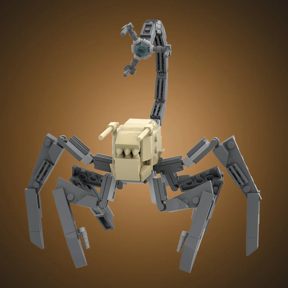 

Gobricks MOC Griever - from Maze Runner Building Block Model Maze Runner Movie Griever Horror Monster Bricks Assembly Toys Gifts