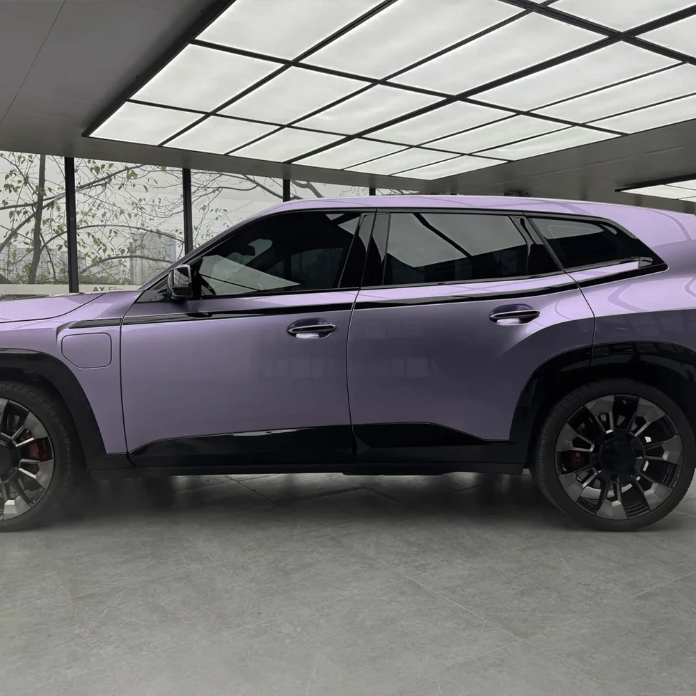 

Spirtual Purple Vinyl Wrap Car Stickers Color Change Film Auto Wrapping Film Bubble Free Sticker Vinyl Decals Car Accessories