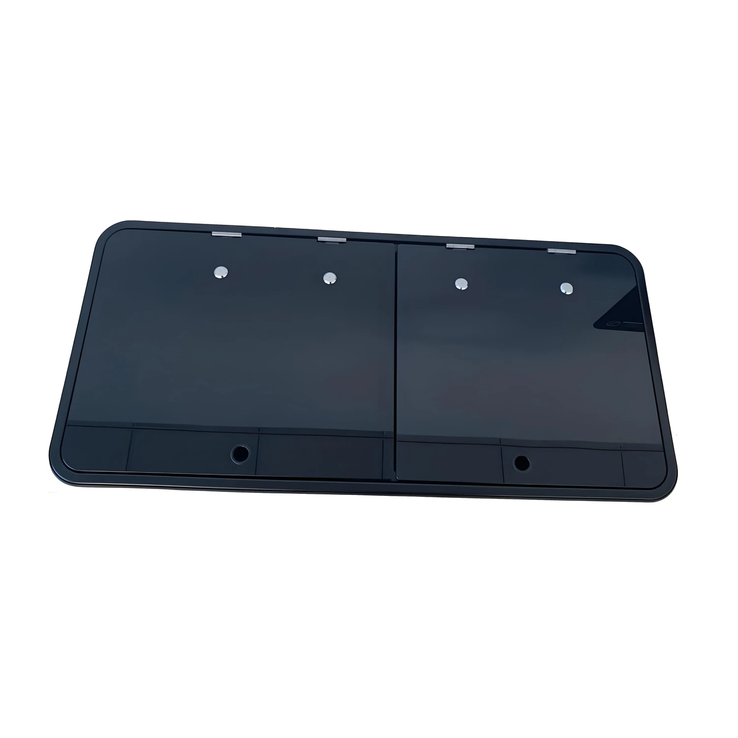 RV Cooktop-Sink Combos 2-Burner Gas Stove with SUS Sink and Tempered Glass Cover, for Marine Boats Campers