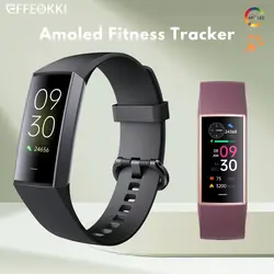 EFFEOKKI Smart Band Pro 8 Men Women Health Health Monitor Blood Pressure Heart Rate IP68 Waterproof Smartwatch for Huawei Iphone