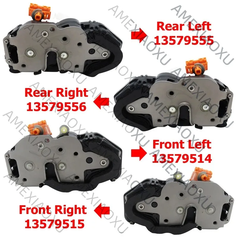 

Front Rear Left and Right Side Door Lock Actuator For Chevrolet Cadillac Opel 2011-2019 13579556 13579555 13579515 13579514