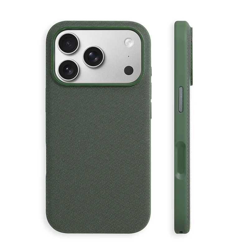 

Original Technology Knitted Twill Magnetic Case for iphone Air 17Pro 16 15 17Pro Max For Magsafe Wireless Charging Matte Cover