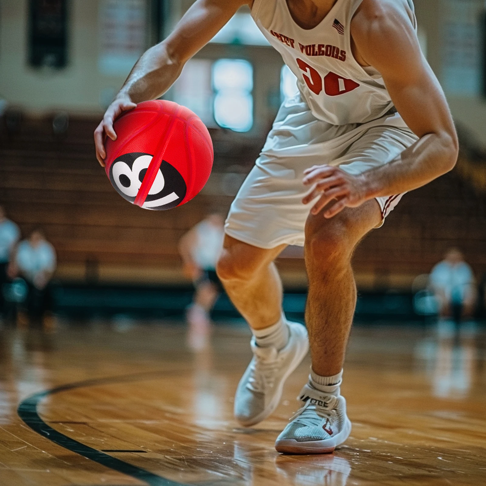 Kuangmi PROHIBIT 18 Streetball, Official Size 7 (29.5"), Training & Games & Competition Basketball,KMBB389