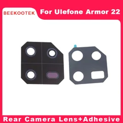 New Original Ulefone Armor 22 Rear Camera Lens Back Camera Lens Glass Cover With Adhesive For Ulefone Armor 22 Smart Phone