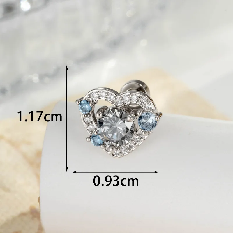 1 قطعة دبوس فضي اللون صغير زحل 316L الفولاذ المقاوم للصدأ الأذن العظام مسمار Y2KFashion هوتي أقراط للنساء مجوهرات