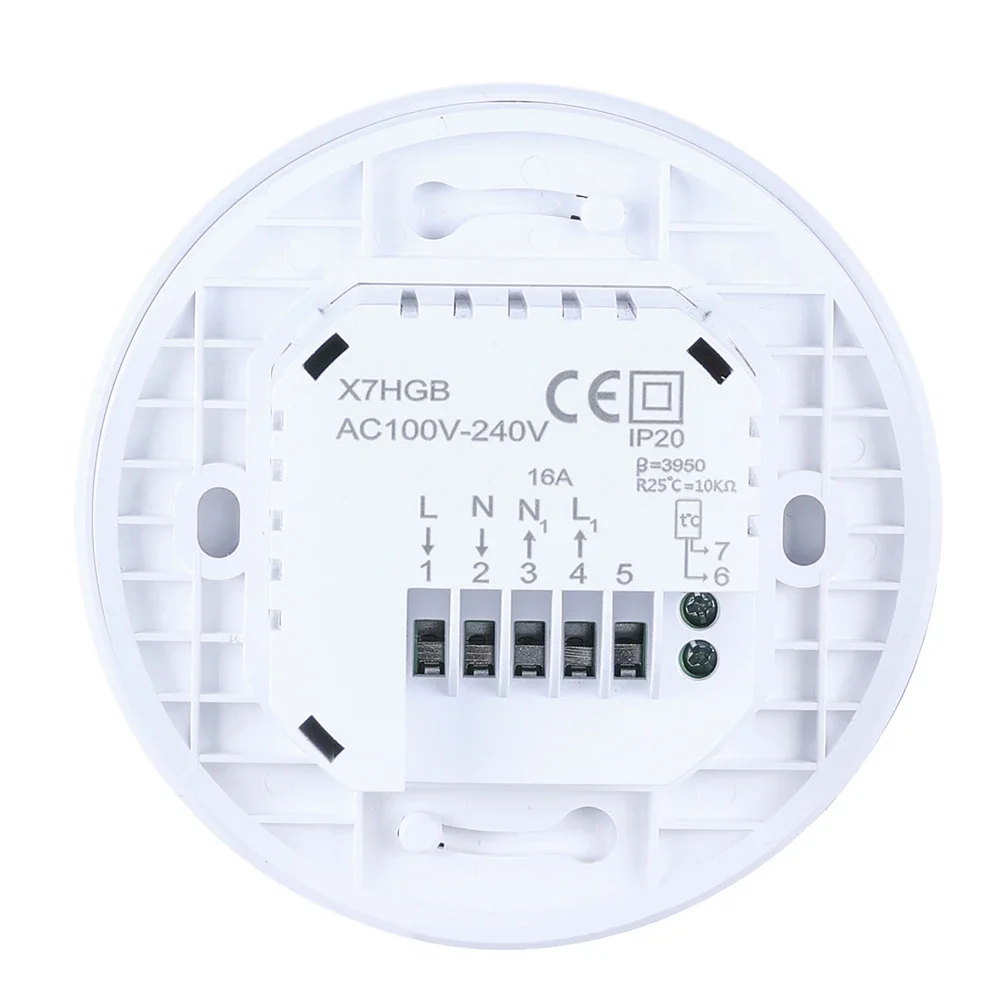 Remote Controlled WiFi Thermostat with Touchscreen for Easy Temperature Adjustment and Multi mode Heating Options