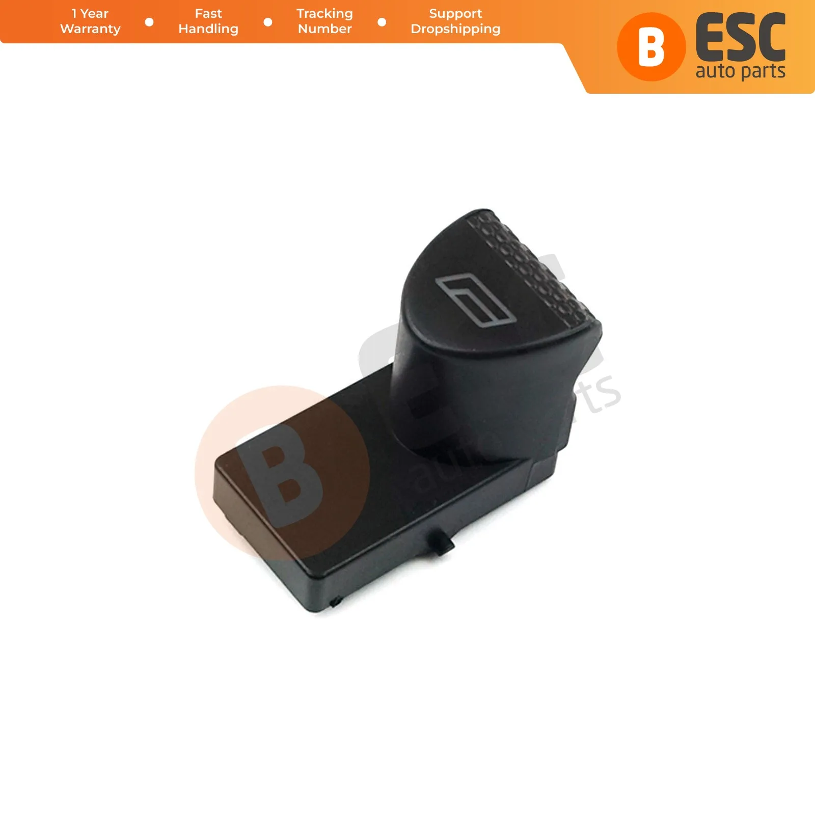 ESC Auto Parts EDP180 Window Switch Button Cover For  Fiat Siena Albea Palio:98809717/18/19 Fast Shipment Ship From Turkey