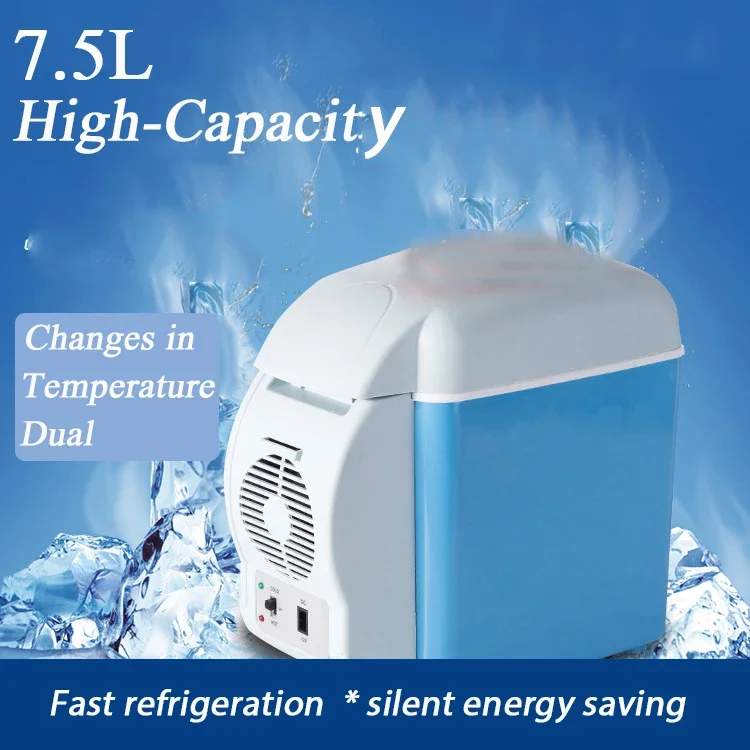 Makeup Fridge Portable Home Electric Cooler & Warmer Box, Mini Refrigerator 7.5L car cooling&warming refrigerators