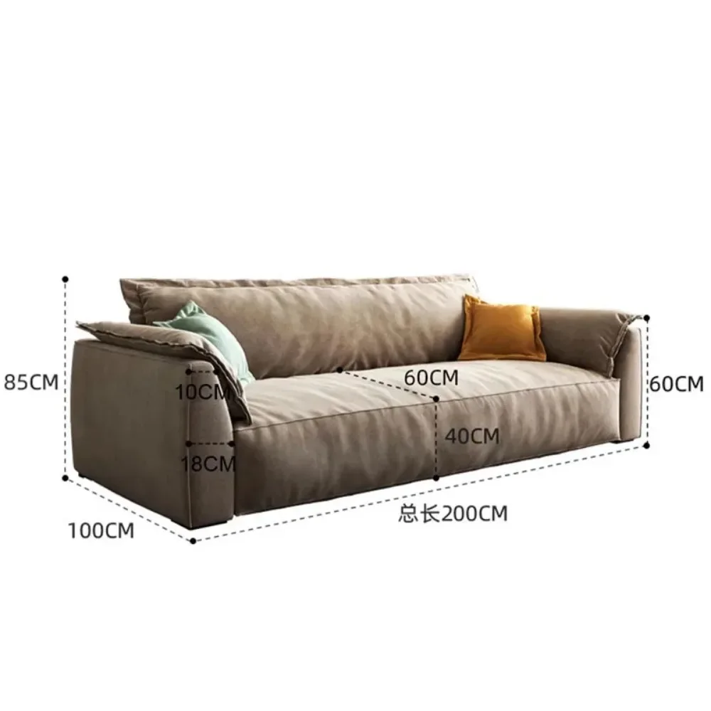 Skandynawska Sofa Modułowa Salon Nowoczesny Design Europejska Pufy Sofa Do Salonu 3-osobowa Kreatywna Fotel Muebles Hogar Meble Domowe