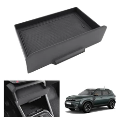 RUIYA for Dacia Duster 3 2024 2025 2026 Car Central Control Storage Box Container Auto Interior 2026 Dacia Duster 3 Accessories