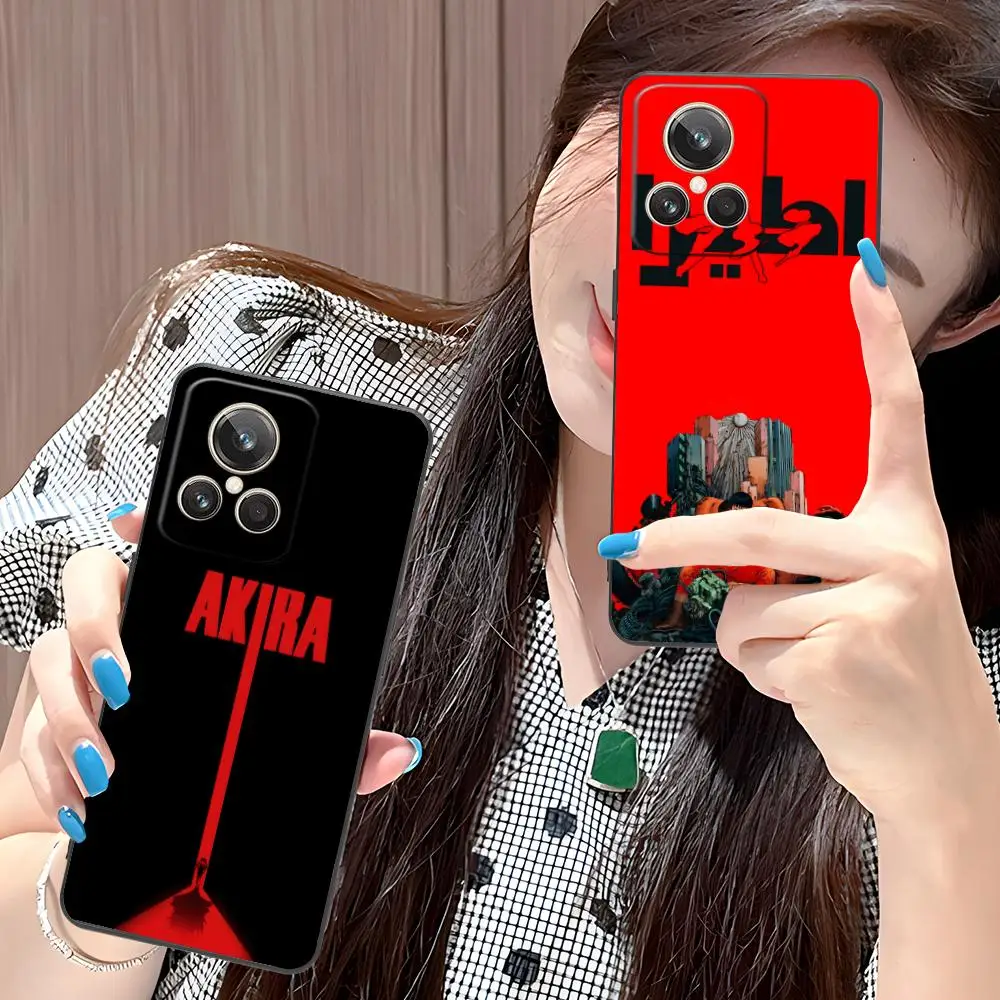 

Модный чехол для мобильного телефона Akira для Realme GT 8 Neo Pro C75 73 71 C67 65 C55 53 C35 31 C20 15 Роскошный чехол с цветным принтом