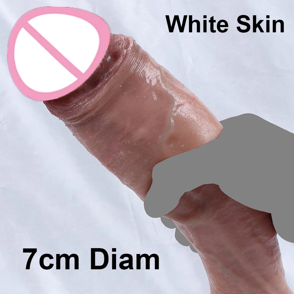 5 Models XXL Dildo Realistic Skin Silicone Penis Soft Huge Dick Strapon Suction Cup Anal Sex Toys For Women Vagina Masturbation view 3