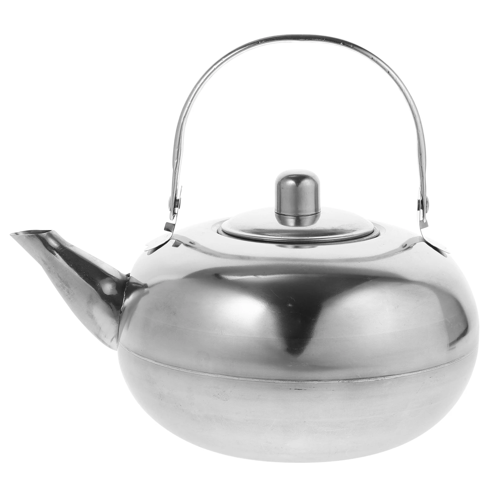 

1Pcs Stainless Steel Tea Kettle High Capacity Water Heating Kettle for Gas Stove Induction Cooker Fast Boiling Household