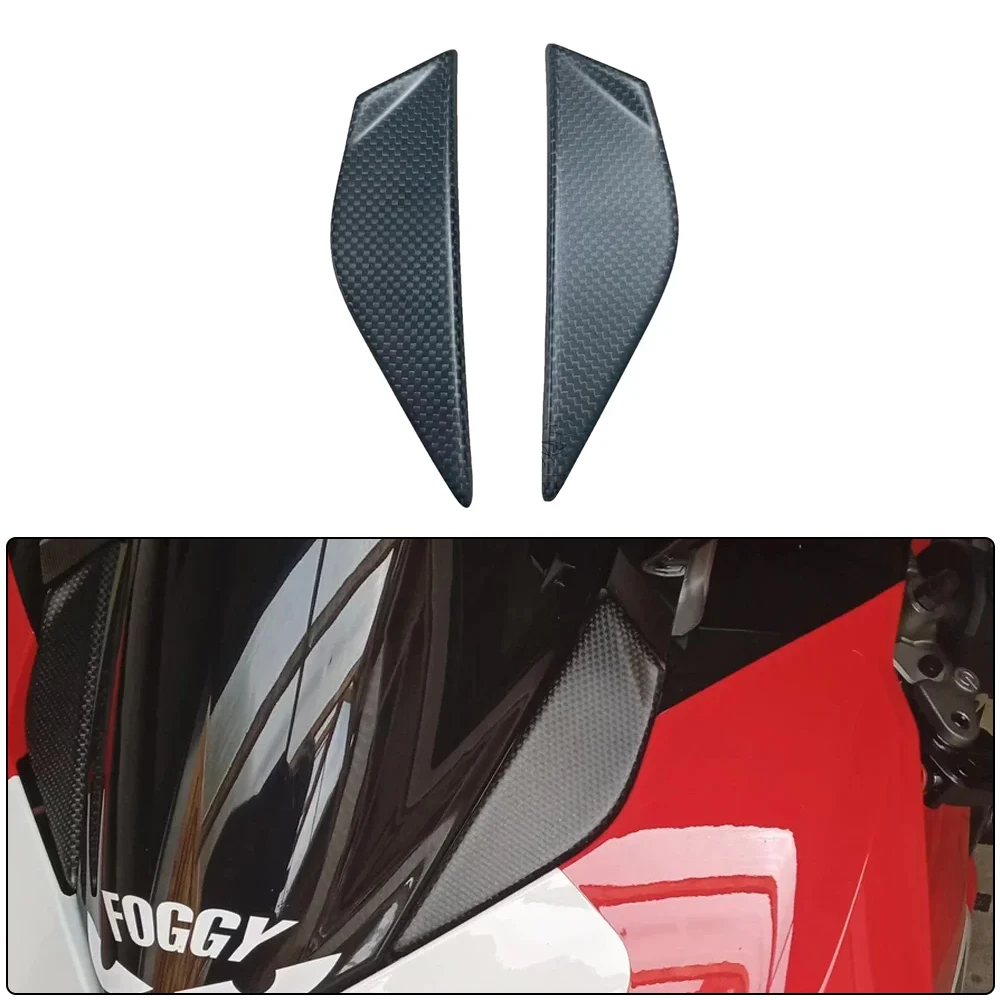 

Для DUCATI Panigale V4 V4S V4R 2018-2023 модификация мотоцикла лобовое стекло из углеродного волокна боковой спойлер на лобовое стекло комплект крышки
