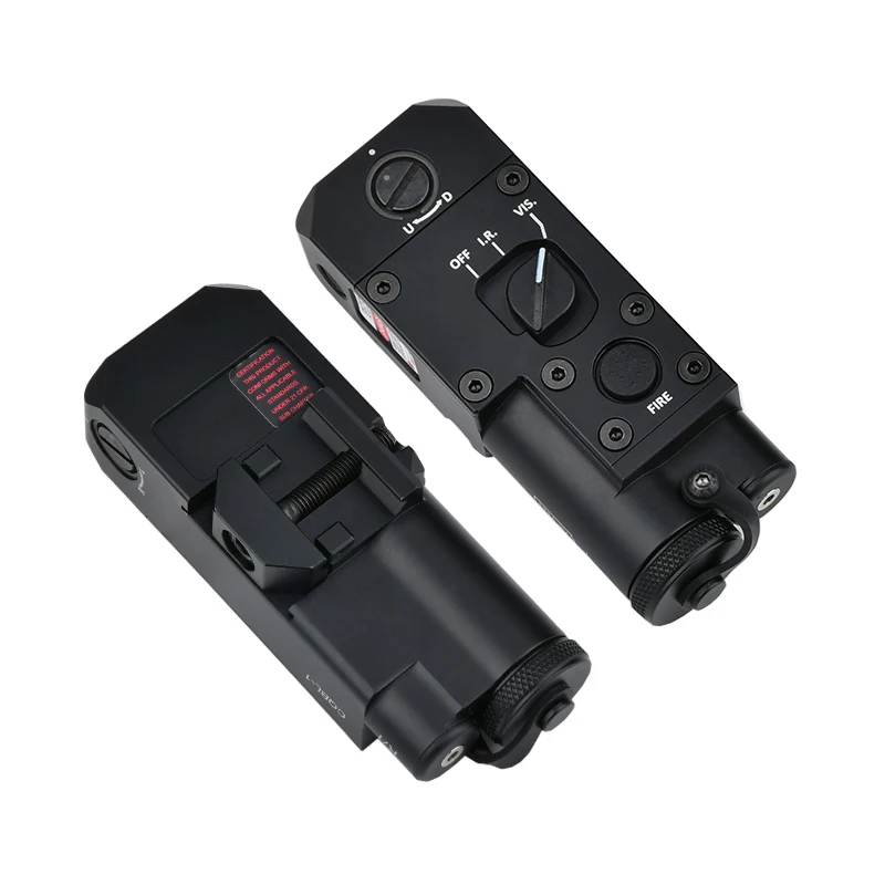 

WADSN Tactical CQBL-1 Red Green IR Laser Sight Metal CNC Aiming Ray Box 2.5 Plug Airsoft Hunting Gear Fit 20mm Picatinny Rail