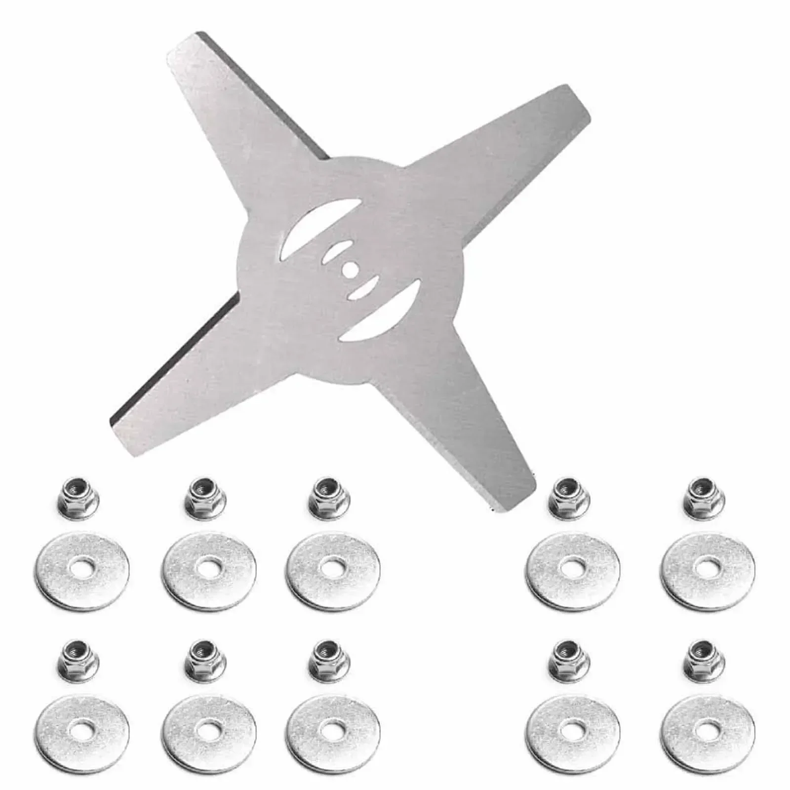 Lâminas de Metal Cortador de Escova Cabeça de Aparador de Grama Serra de Lâminas Cortador de Grama Elétrico de Jardim Strimmer Spre Parts