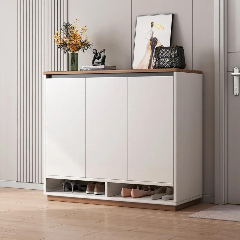 

Display Living Room Shoe Cabinets Multilayer Simple Nordic Dust Proof Shoe Rack Hallway Minimalist Szafki Na Buty Hall Furniture