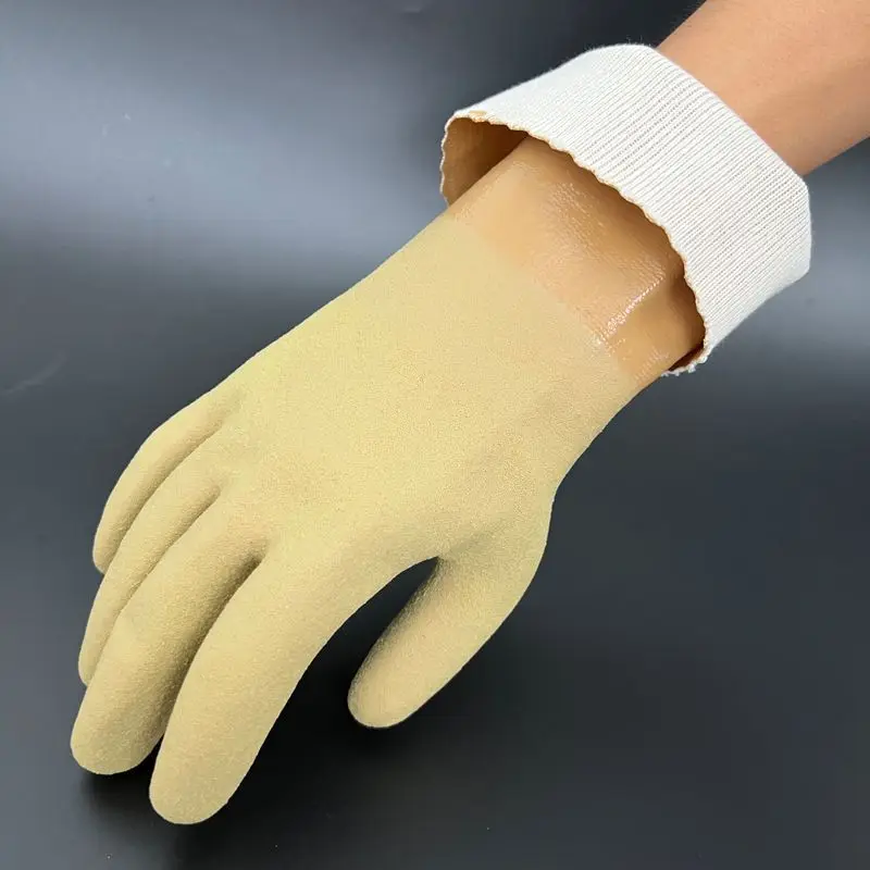 

New nitrile anti-chemical gloves anti-acid and alkali corrosion industrial experiment labor protection gloves
