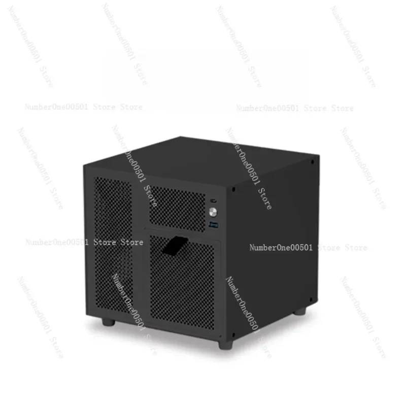 

4 Bay NAS Chassis SFX Power Supply Mini ITX Motherboard Support Home Storage Server Small Form Factor Case