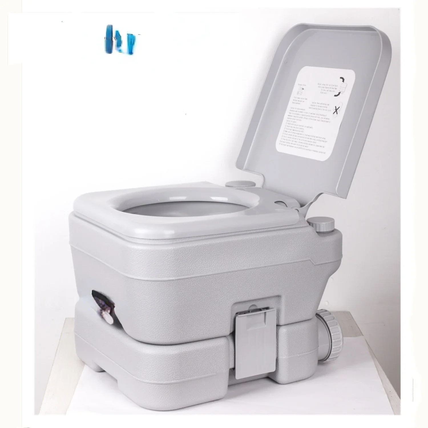

10L portable toilet hospital and home usage removable easy use toilet plastic bathroom