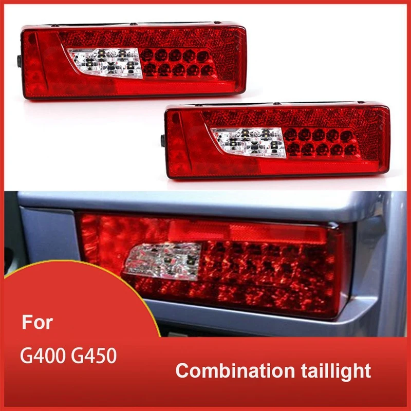 24V LED Tail Light Combination Rear Lamps Right Left Taillights With Buzzer For Scania G400 G450 Heavy Truck 2380954