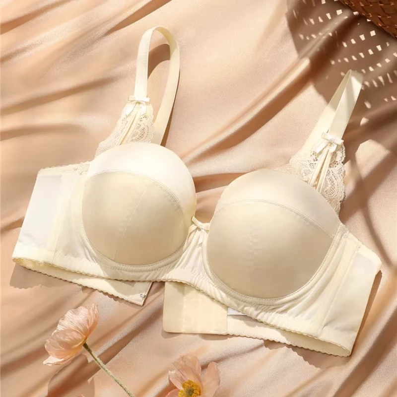 

Large Size Bra for Women Minimizer Full Coverage Bra for Large Bust Side Support Anti Sagging Push Up Bra 2025 70-100 BCDEFH