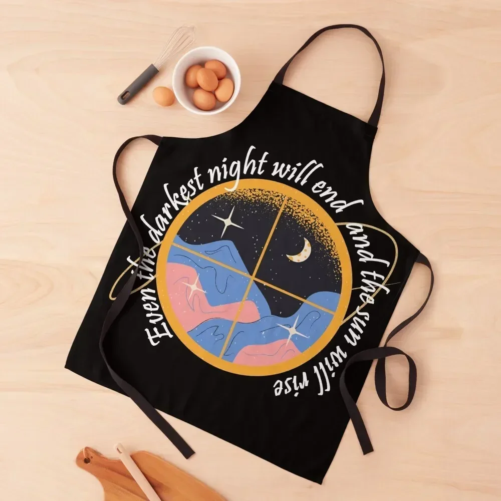 

The sun will rise -les miserables Apron chef for man christmas Household Items Kitchen Apron