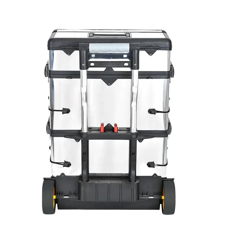 for MJ-2096 Hardware Tool Trolley Case Removable with Rollers Housekeeping Service Combination Box with Toolkit