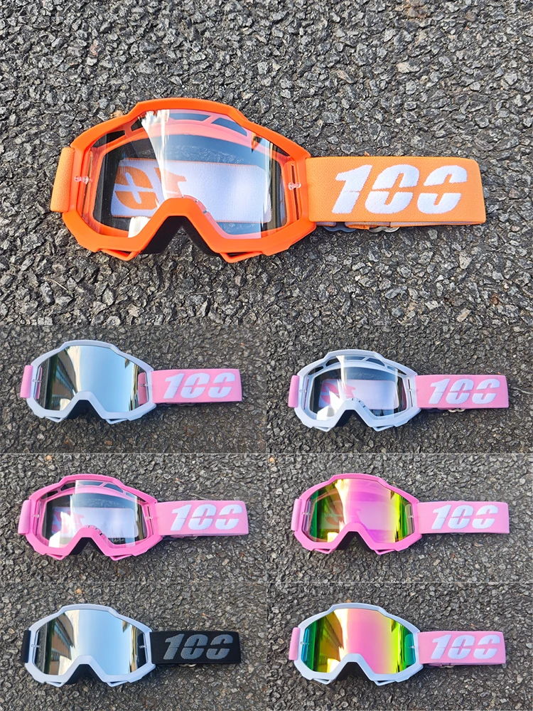 AliExpress 100 Motorcycle Goggles Dirt Bike Accessories Riding  Man Woman Motorcycle Glasses Cycling For Motocycles Mountain Bicycles