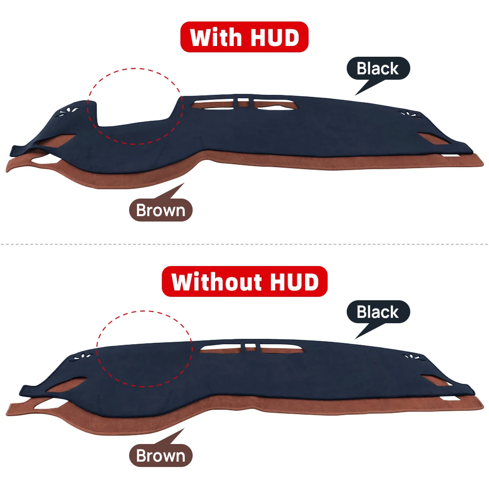 For Mitsubishi Outlander 4 PHEV 2021 2022 2023 2024 2025 Car Dashboard Sun Shade Mat Instrument Desk Non-slip Cover Accessories view 4