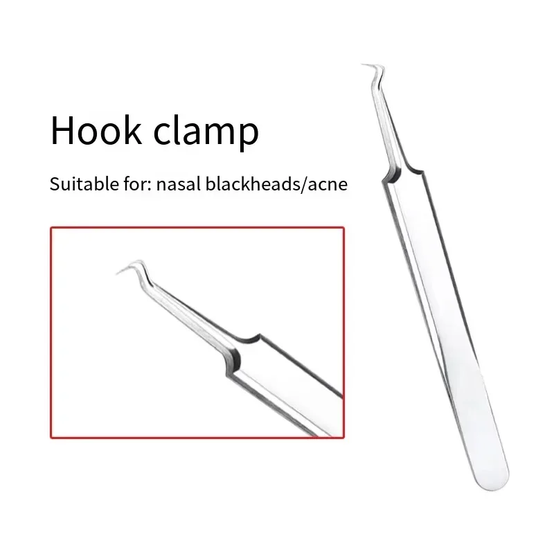 حب الشباب إبرة الملقط ضوء البثرة عيب البثور إزالة وأشار بيند رئيس أدوات العناية بالوجه حب الشباب النازع الجمال الصحة #4