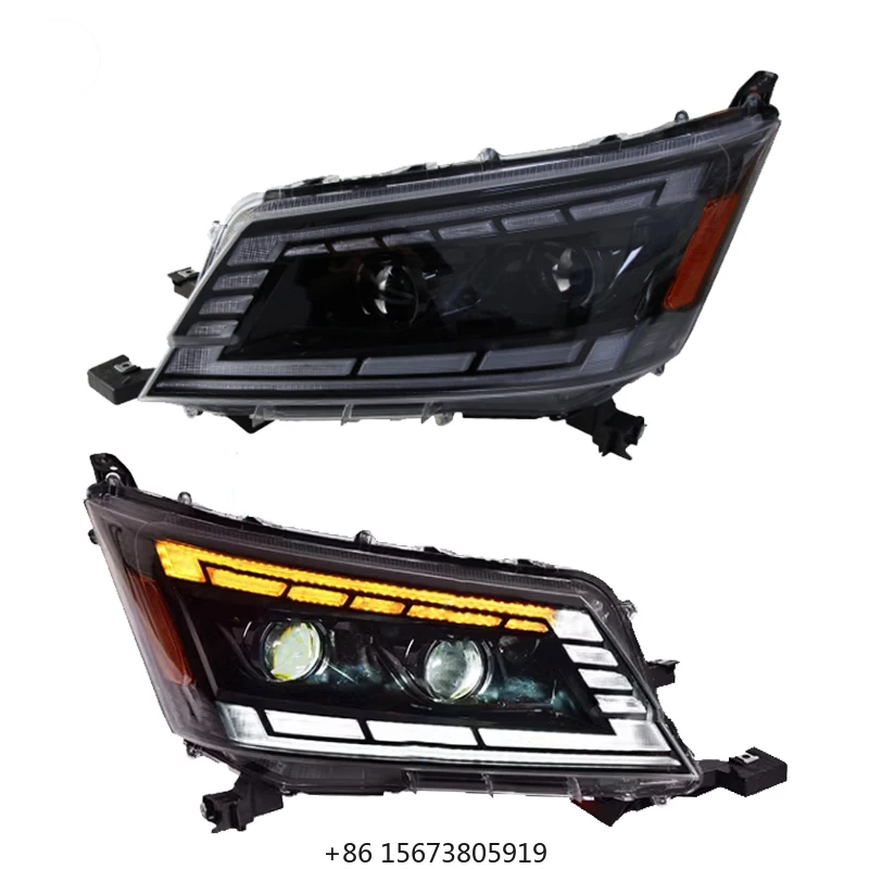 

for Hiace 300 2019 2022 Car Accessories Headlight Assembly Front Light LED Headlights Upgrade Durable Head Light