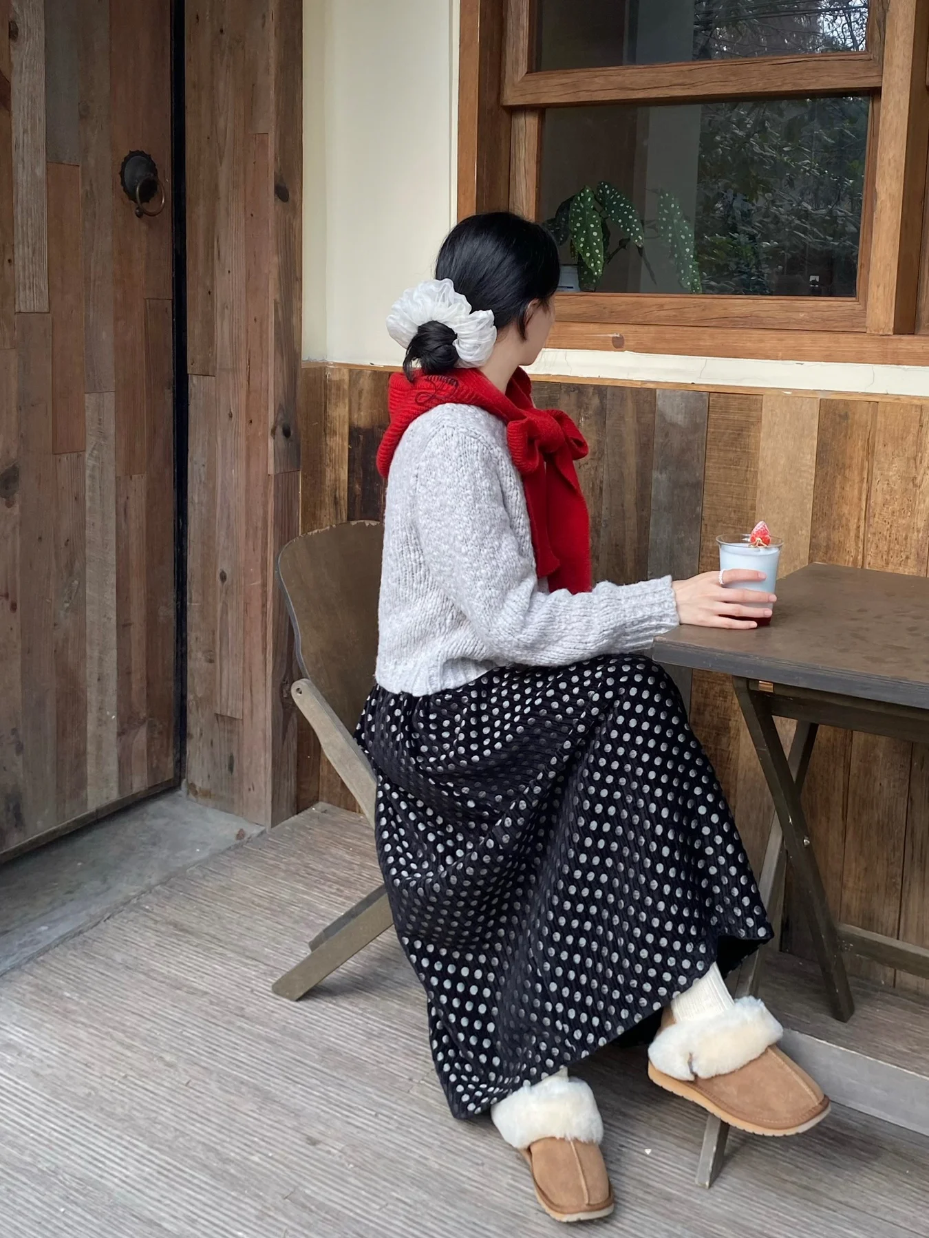 

Cozy ort Woolen Knitted Cardigan Women's Lazy ey Double Zipper round Ne Open Front Winter Warm Faion Ciwalk