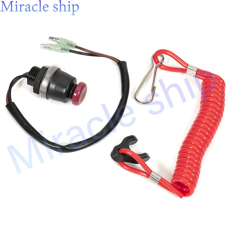 

398-06830 Защитный выключатель со шнурком для подвесного мотора Tohatsu 398-06830-0 398068300M, детали лодочного двигателя