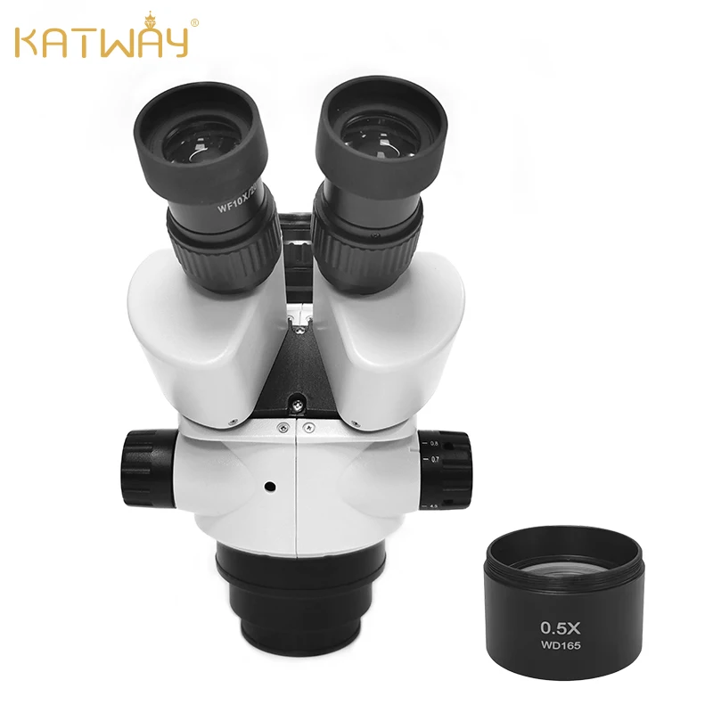 KATWAY rinocular Stero Zoom Microscope Head HH-4570B