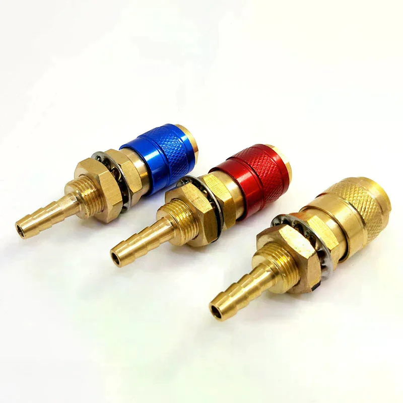 

Cooled Gas Adapter Connector Clamp Welding Machine Quick Fitting Female Male Water MIG TIG Welding Torch Tools Welder