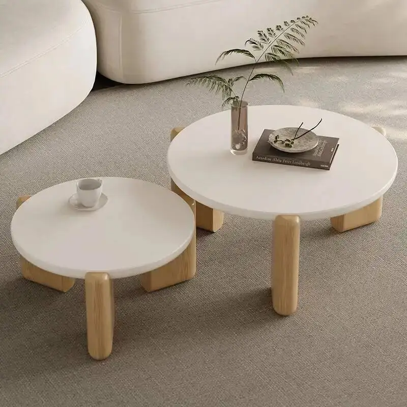 

Журнальный столик в скандинавском стиле, японский, современный, простой, под старину, для гостиной, кофейный столик, мебель в стиле постмодерн, деревянная мебель