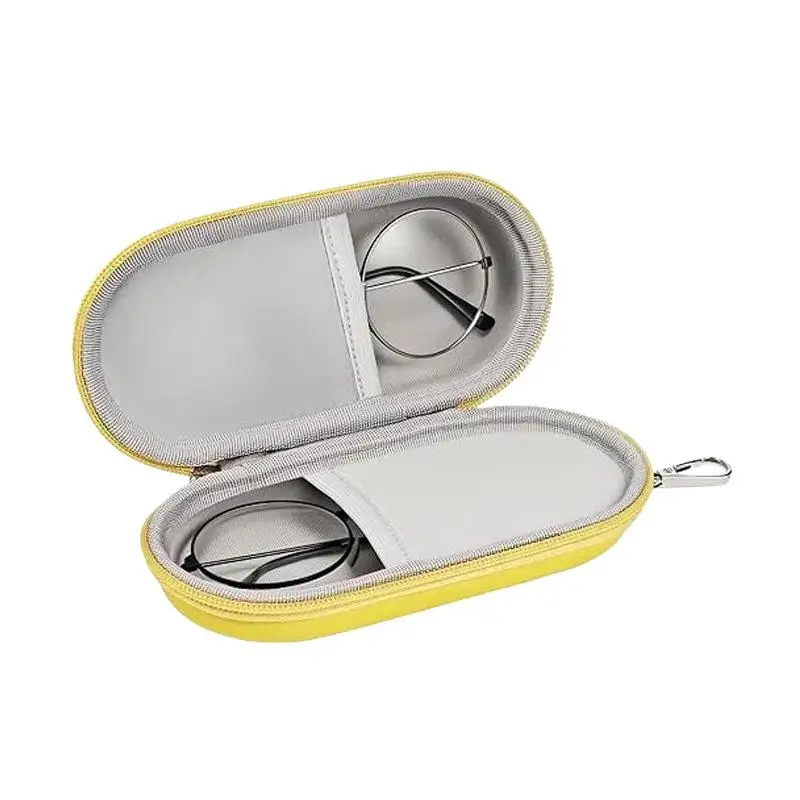 New Durable Hard Shell Dual Glasses Case Portable Simple Sunglasses Eyeglasses Storage Box For Men Women Daily Carrying