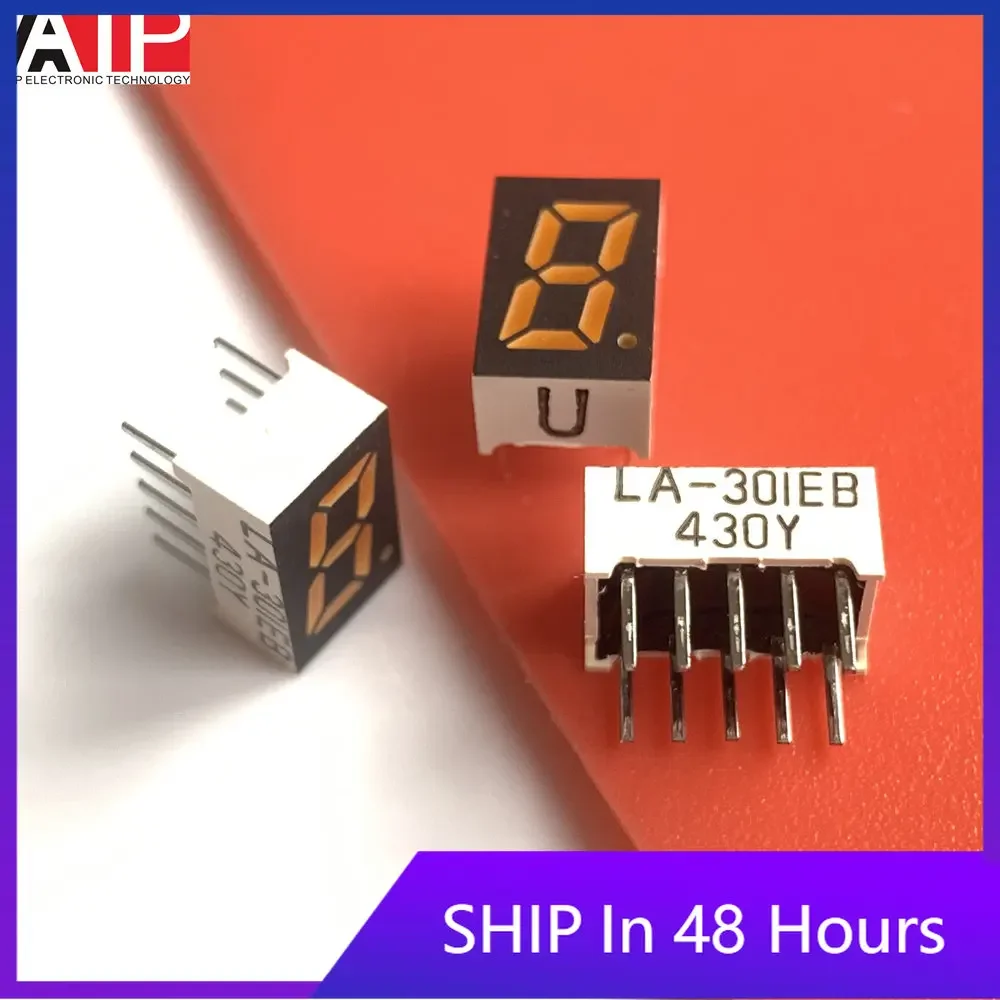 5PCS LA-301EB imported luminous LED digital tube 8 character genuineOriginal spot inventory