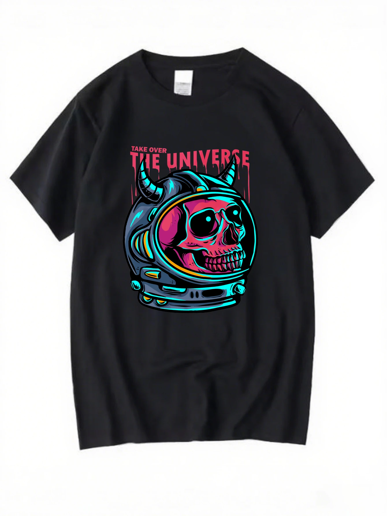 

Men's Trippy Psychedelic Graphic T-Shirt Retro Hippie Casual Streetwear Cotton Tops