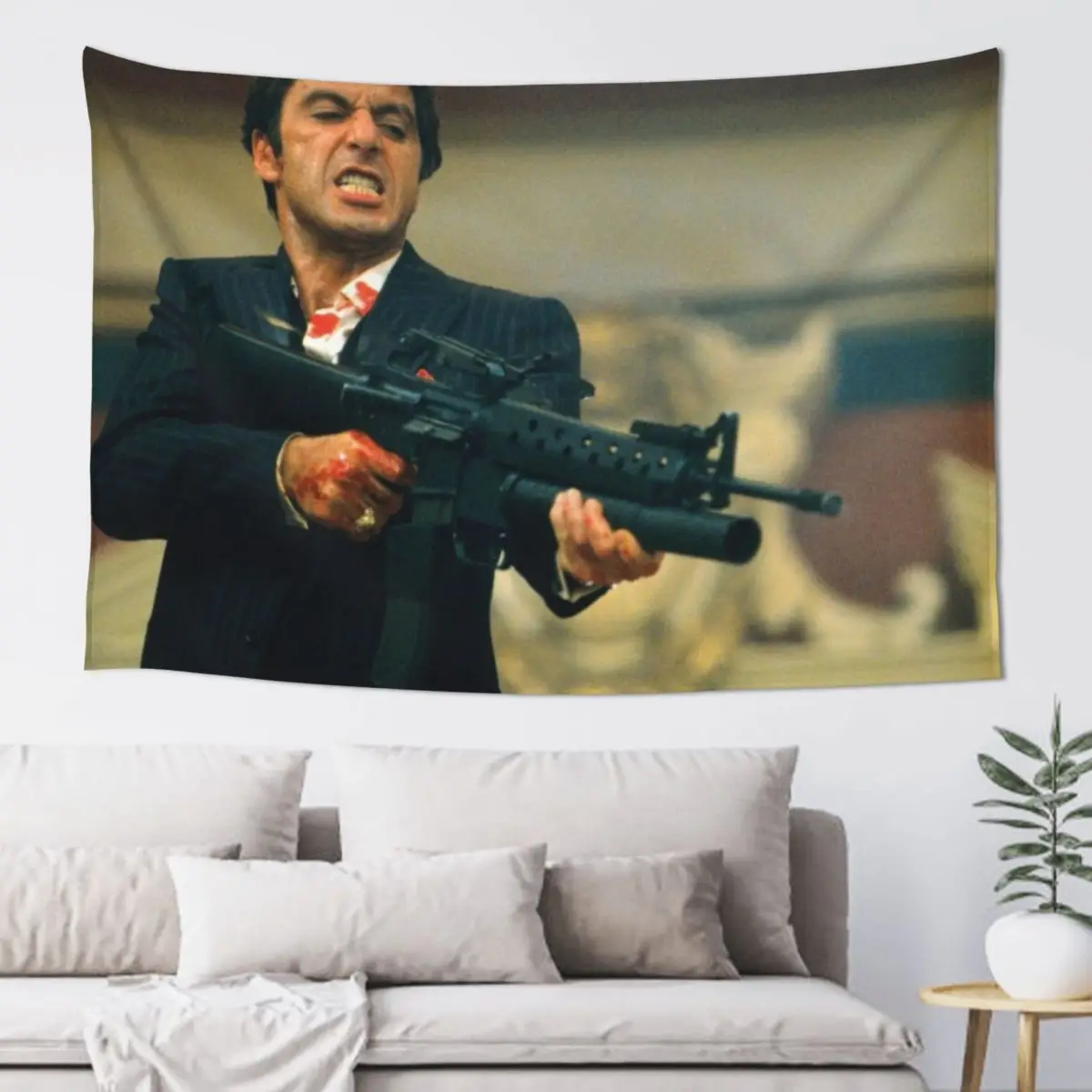 

Scarface Tapestry Nordic Home Decor Bedroom Organization And Decoration Aesthetic Decoration Wall Coverings Tapestry