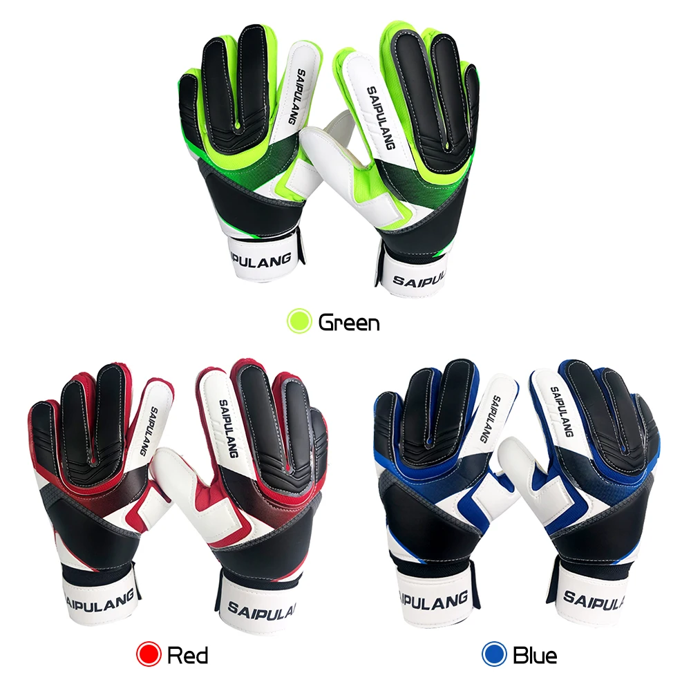 Football Goalkeeper Gloves for Kids & Adult Soccer Goalie Goalkeeping Gloves Size 7/8/9 Professional Non-slip Thick Latex Gloves