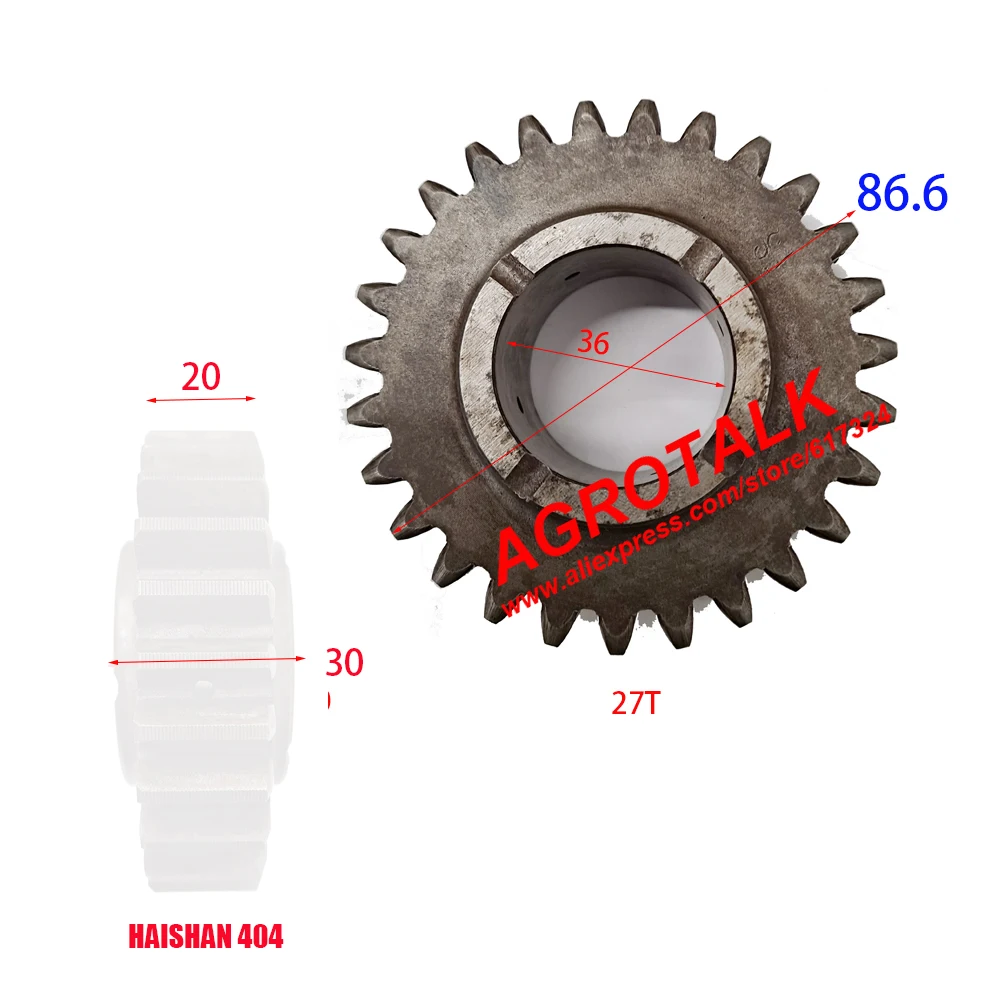 

304.42B.102-1 , driven gear for power put off for Rongcheng Haishan 404 tractor