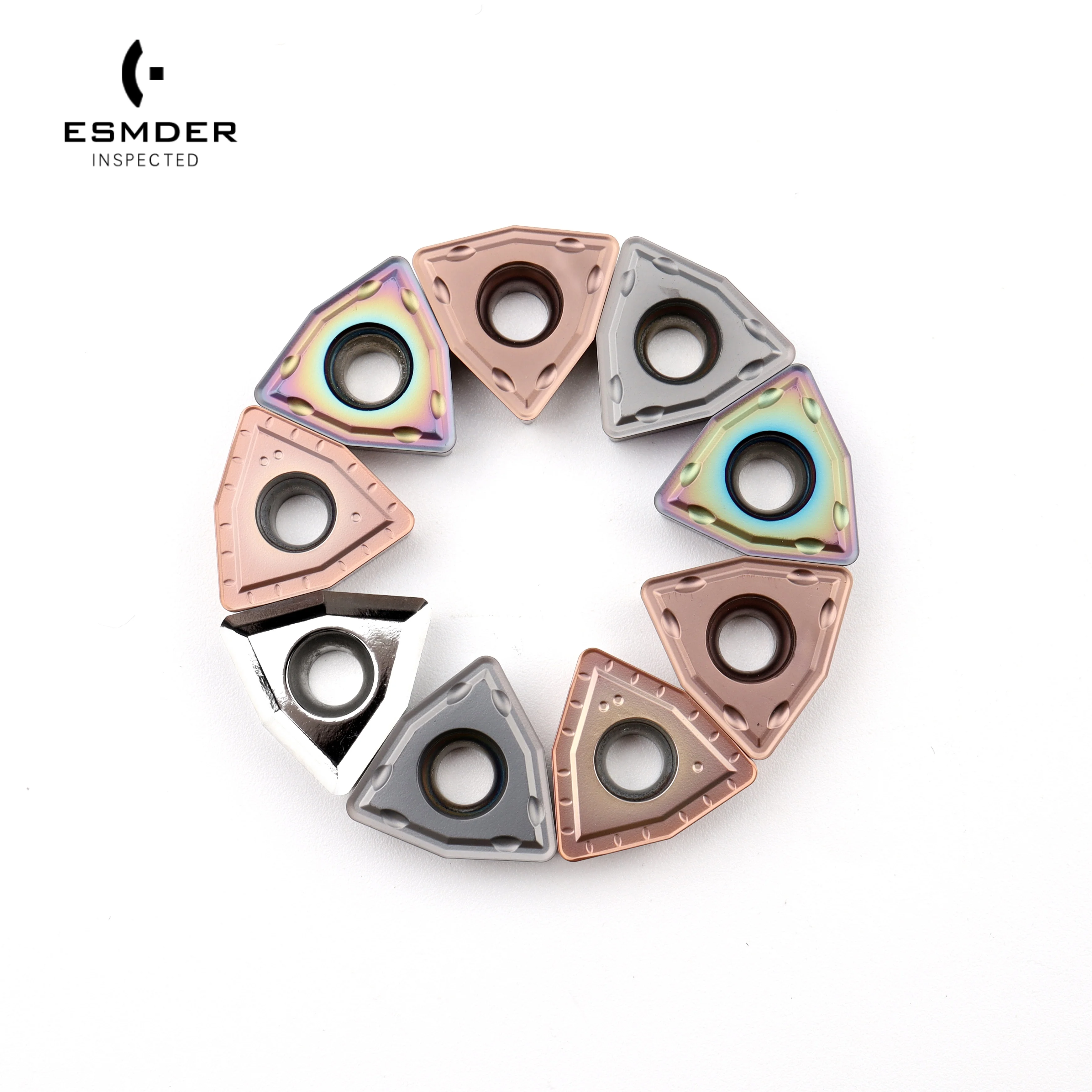 

U-сверлильная вставка WCMX 02/03/04/05/06/08 Токарные инструменты Подходит для нержавеющей, закаленной стали и алюминия Карбидная вставка с ЧПУ