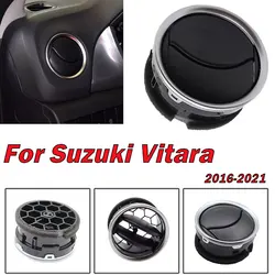 Rejilla de salida de aire acondicionado redonda para salpicadero de coche, accesorio para Suzuki Vitara 2016-2021, 73630-56P00, 2 piezas, 3 piezas, 1 unidad