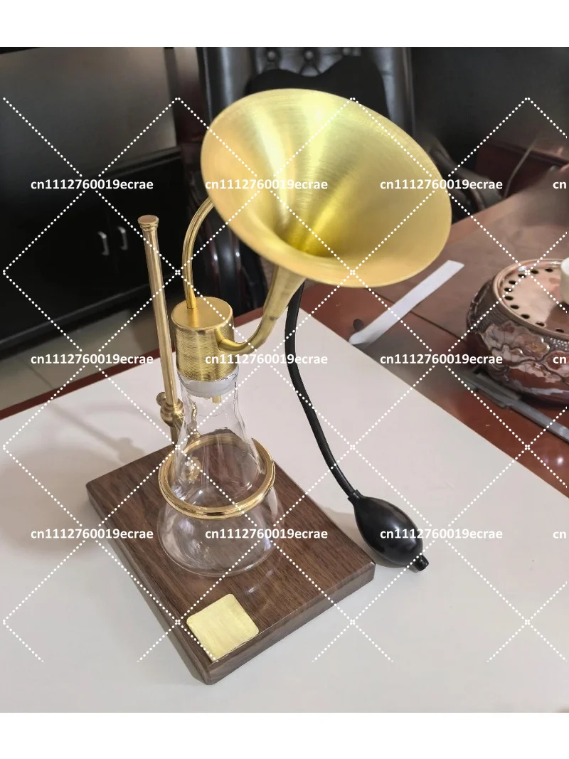 Copper Scent Bottle for SPA Hydrotherapy, Brass Funnel Aromatherapy Oil Diffuser