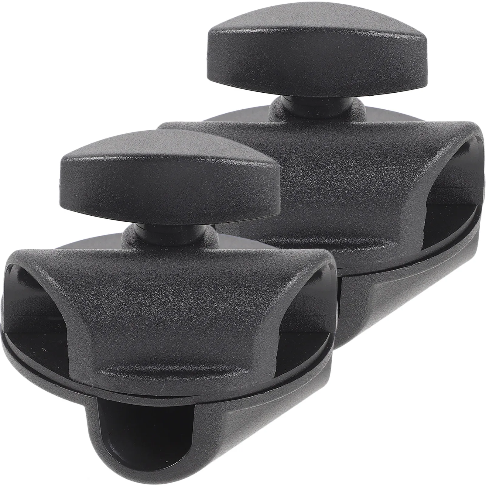 2Pcs Universal Mic Clamp for Stands Lightweight Compact Microphone Clip Holder Fits Most Handheld Mics Boom Arm Desk Mount Live