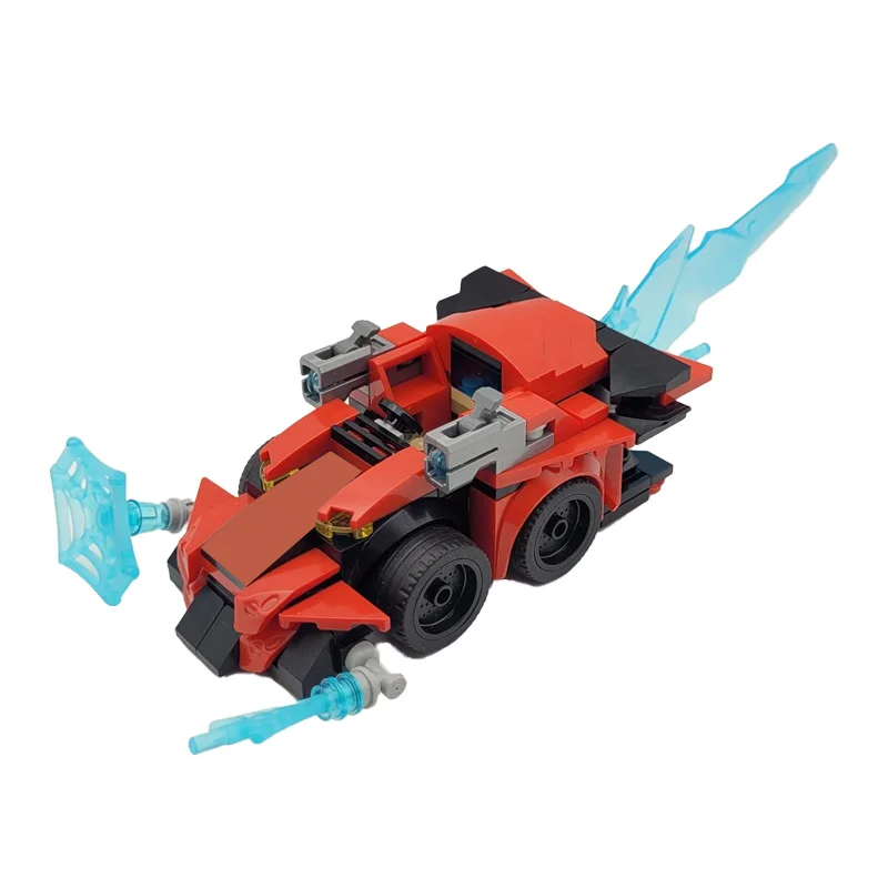 143 pièces vente chaude MOC rouge célèbre vitesse voiture de sport blocs de construction modulaires modèle enfants éducation bricolage assemblage jouets Festival cadeau